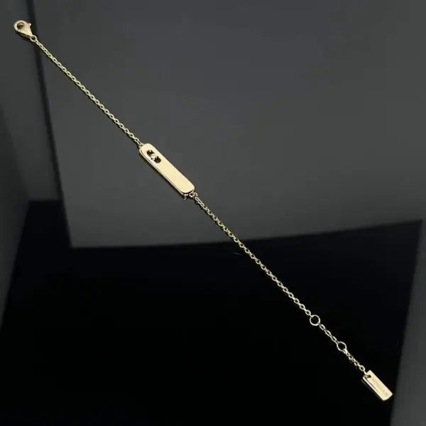 Messika Jewelry | Uno Multi Row Yellow Gold Diamonds