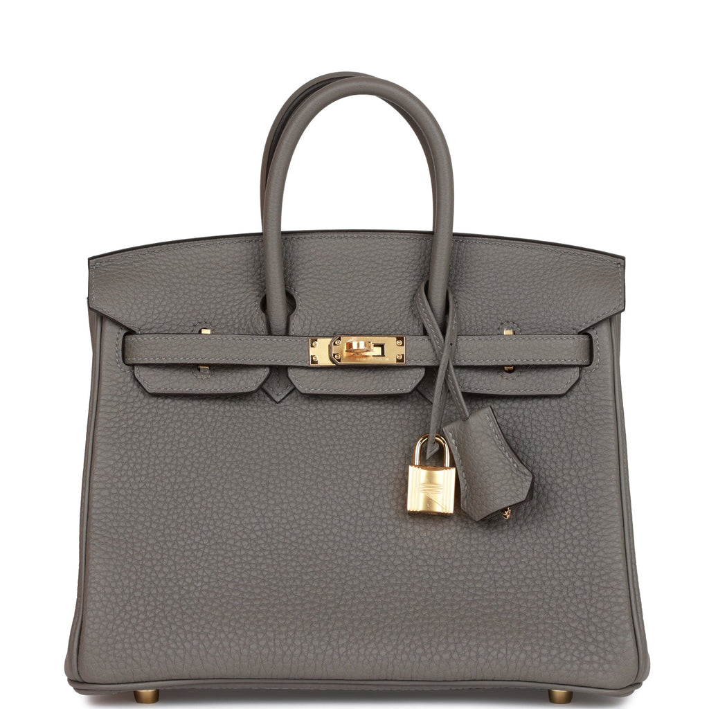 Hermès Bag | Birkin 25 Gris Meyer Togo
