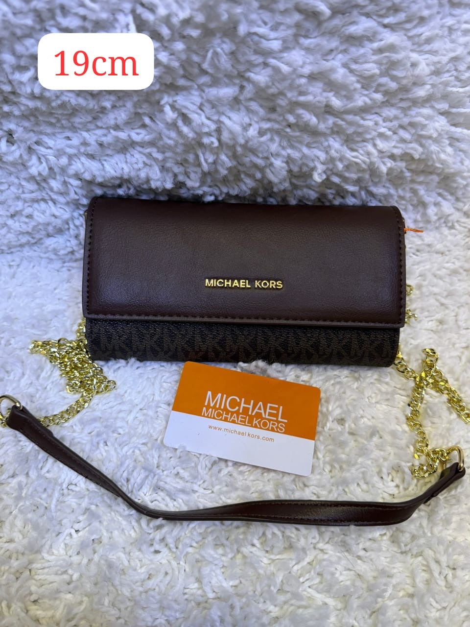 Michael Kors Bag Jet Set Travel Medium Logo Smartphone Crossbody