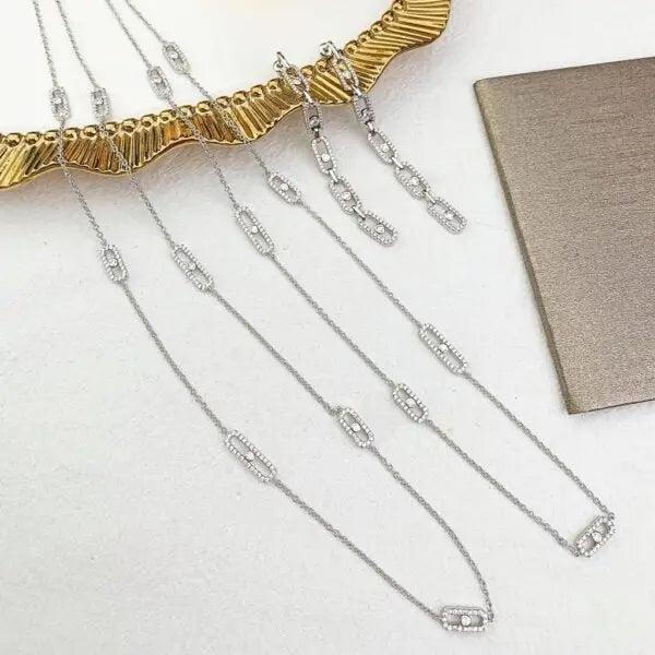 Messika Jewelry | Uno Pavé Yellow Gold Full Diamonds