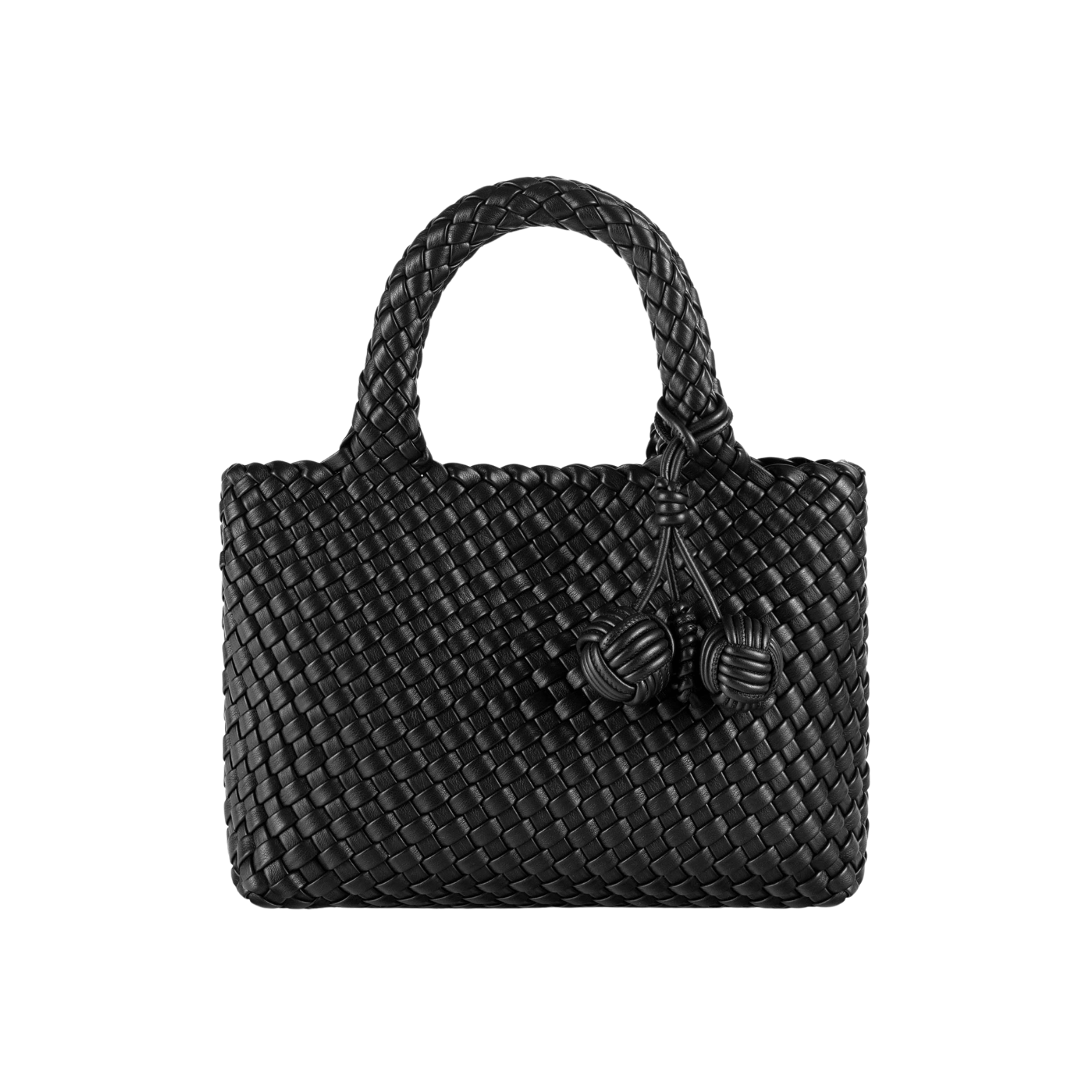 YNYG Bag | Woven Leather Tote