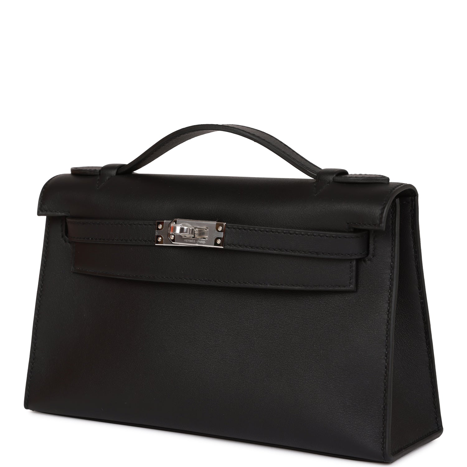 Hermès Bag | Kelly Pochette Black Swift