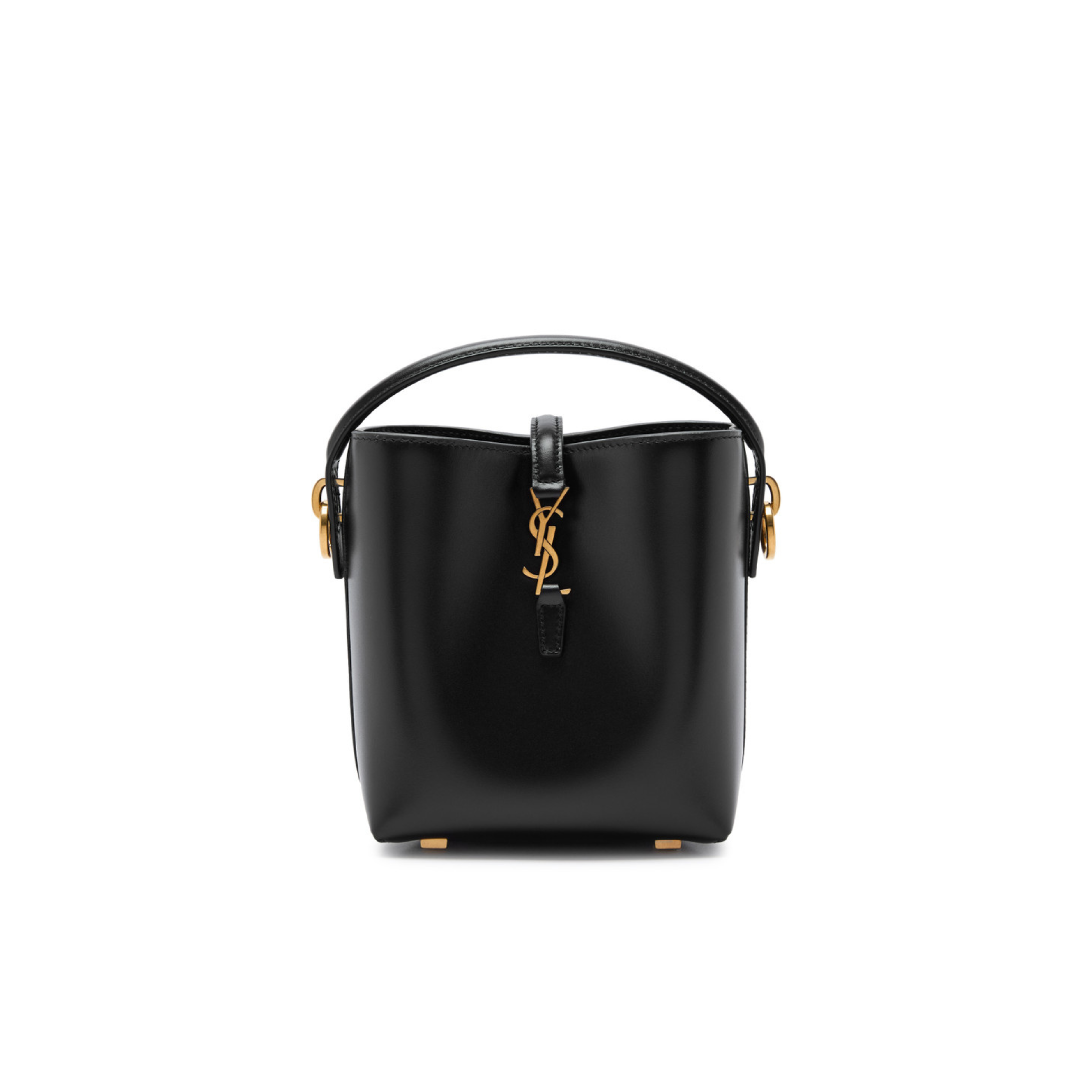 Saint Laurent Bag | Le 37 Mini Leather Bucket Bag