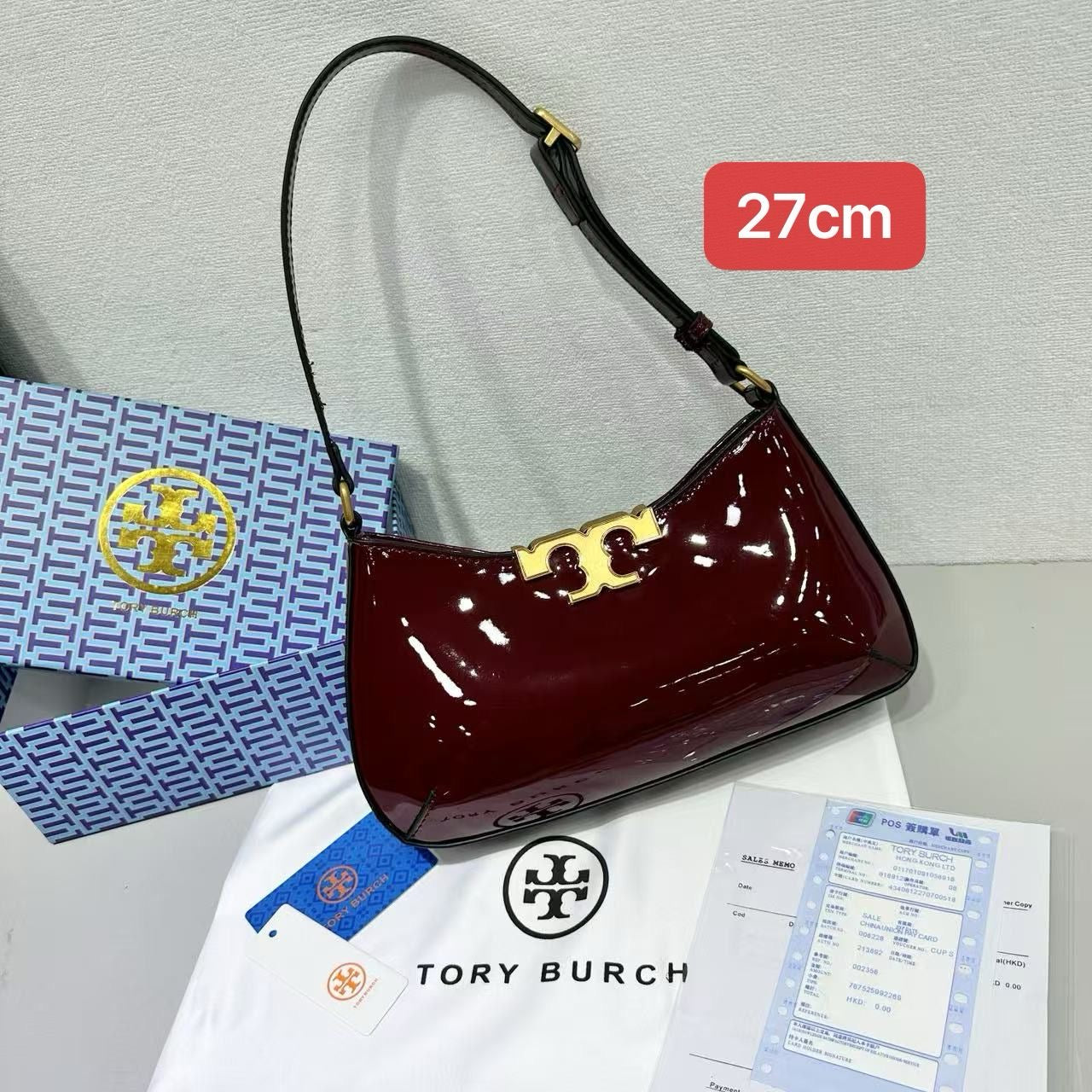 Tory Burch Bag Eleanor Slim Shoulder Black
