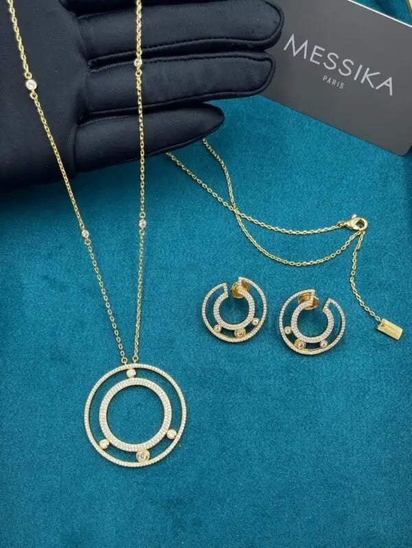 Messika Jewelry | Move Classique Mixed Gold Cord Bracelet