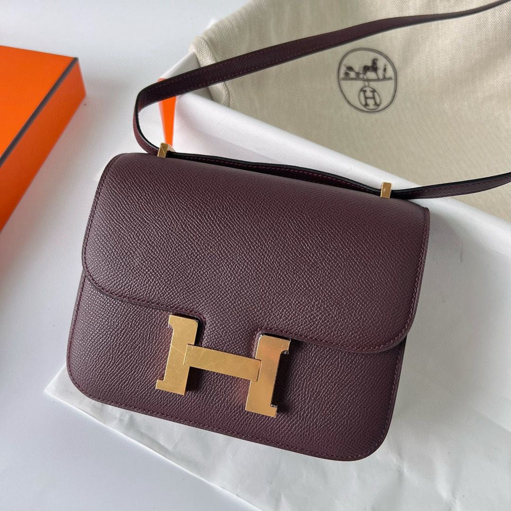 Hermès Bag | Constance 18 Trench Burgundy