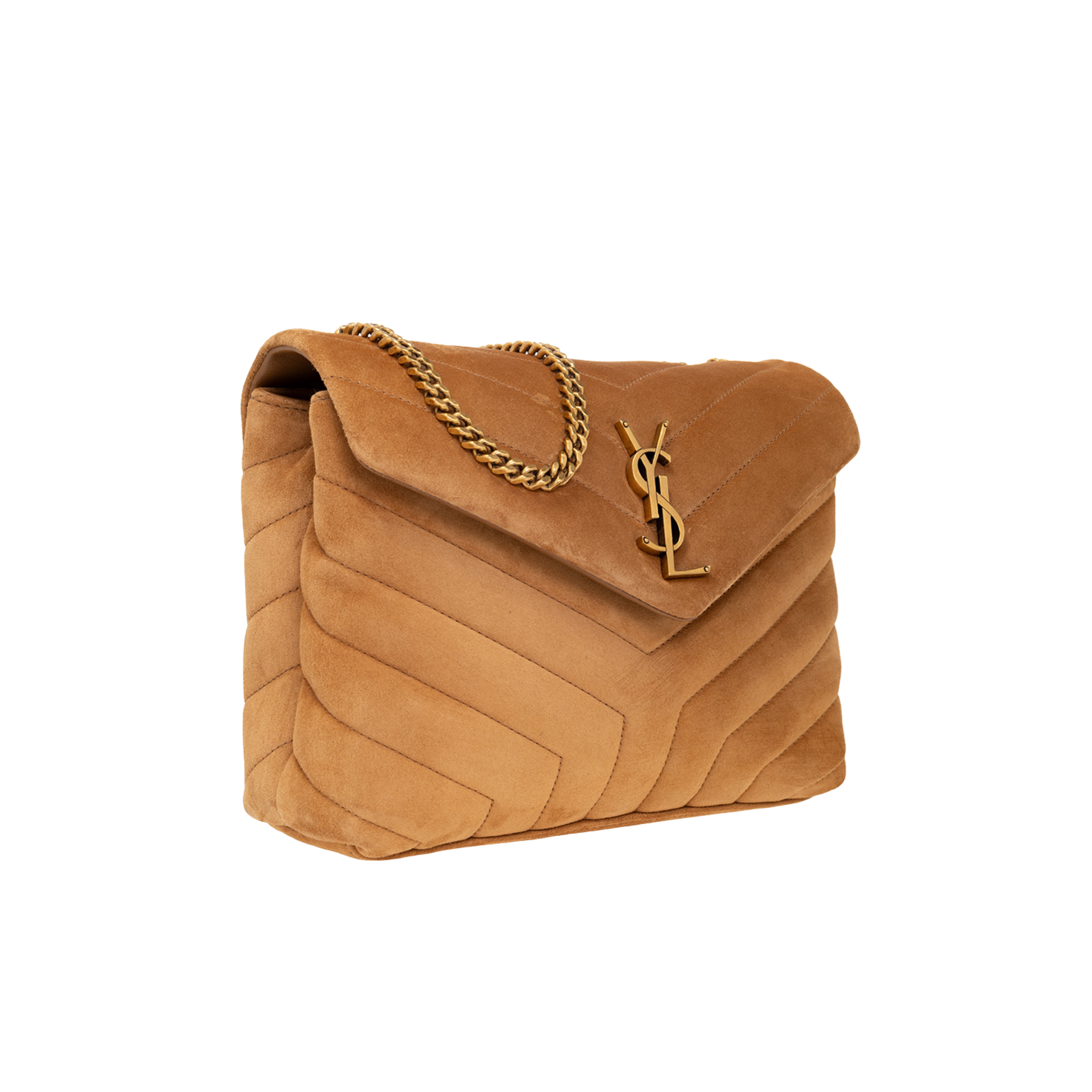 Saint Laurent Bag | Loulou Medium Camel Shoulder Bag