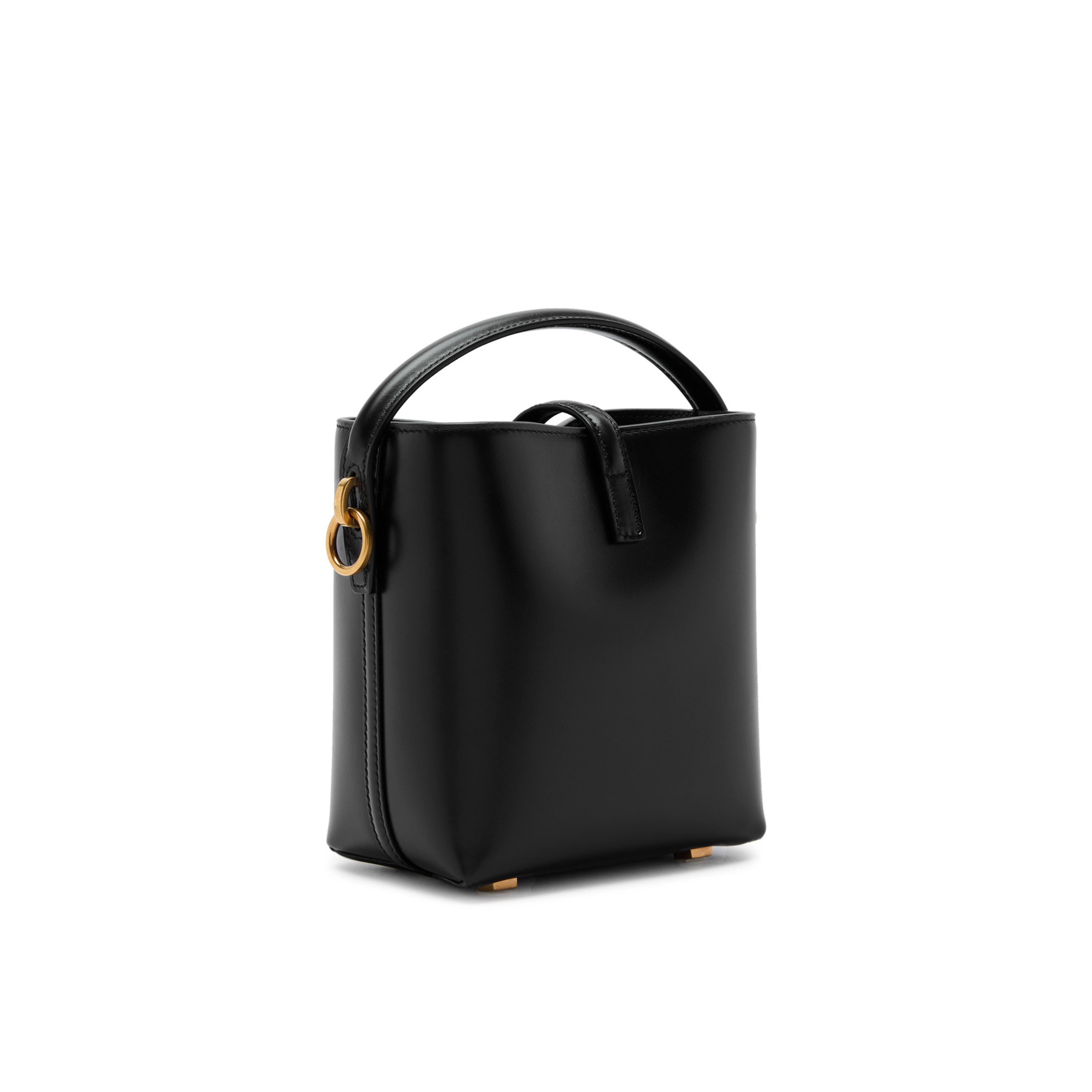 Saint Laurent Bag | Le 37 Mini Leather Bucket Bag