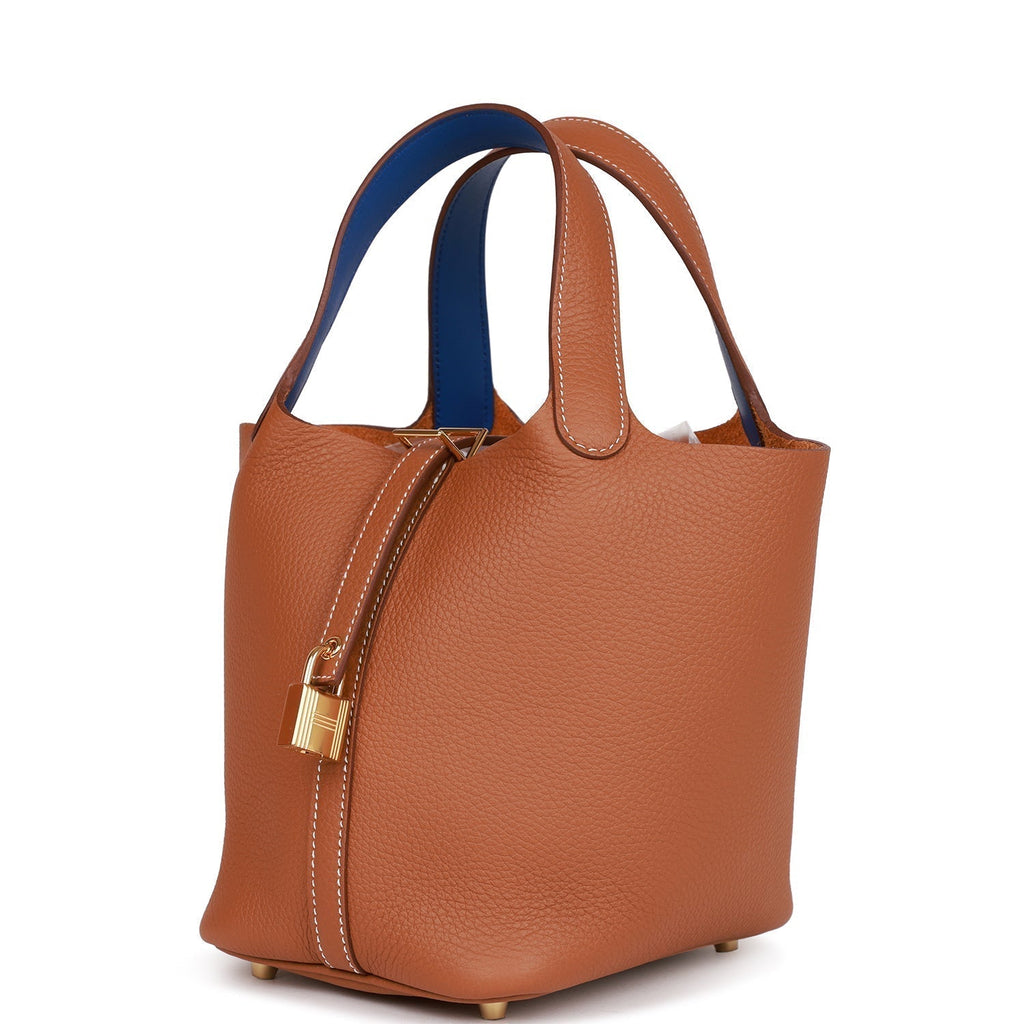 Hermès Bag | Eclat Picotin Lock 18 Gold Clemence