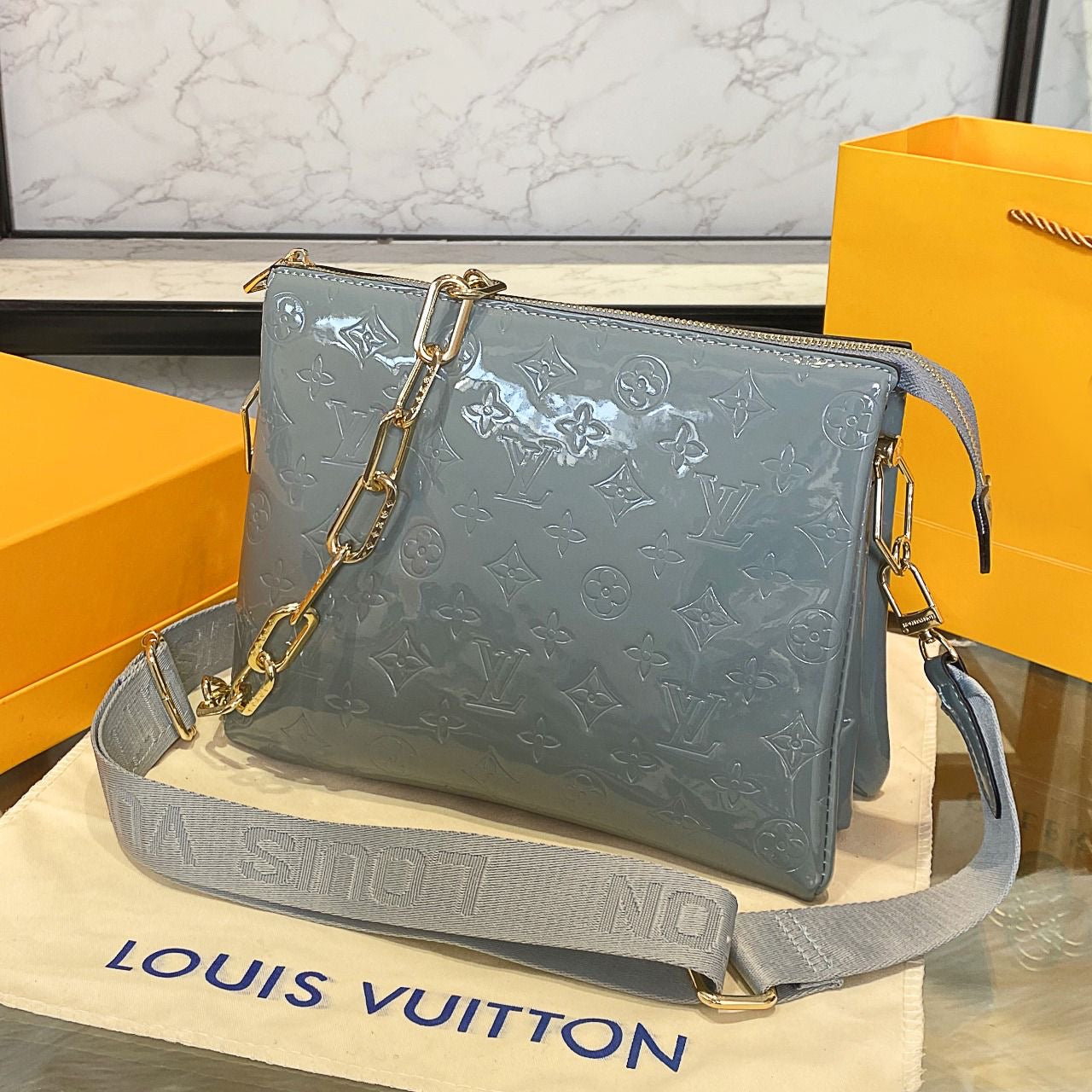 Louis Vuitton Bag | Coussin PM Glacier Blue