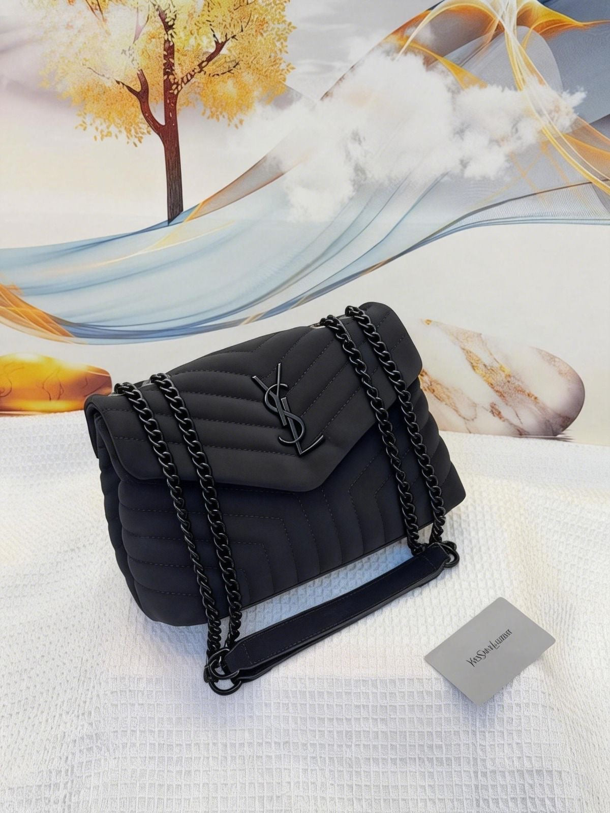 Saint Laurent Bag | Loulou Grey Black