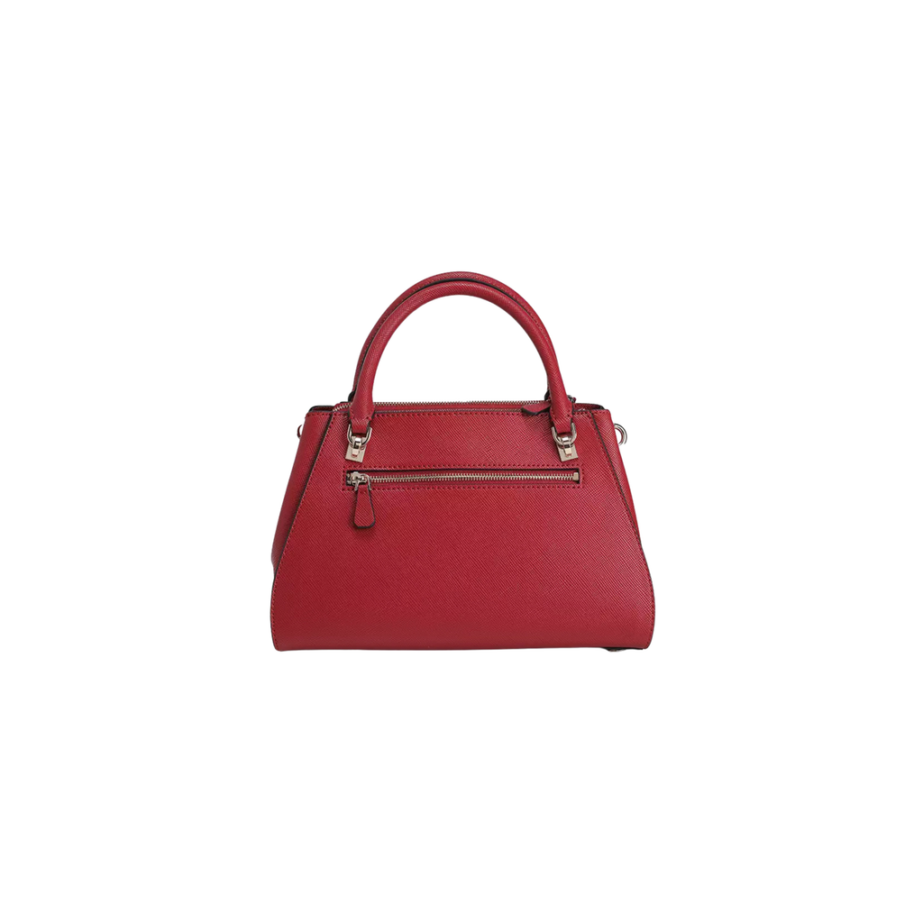 Guess Bag | Cordelia Handbag Saffiano Burgundy