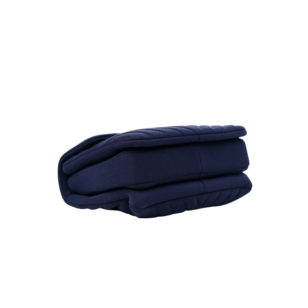 Chanel Bag | CC Dual Handle Flap Bag Navy Blue