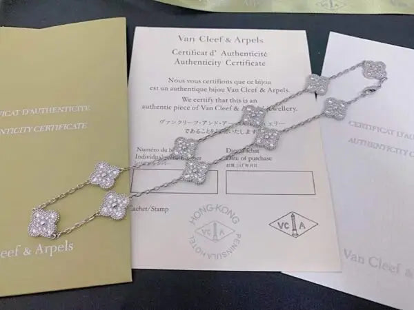 Van Cleef & Arpels Jewelry | Set Gold Silver Agate