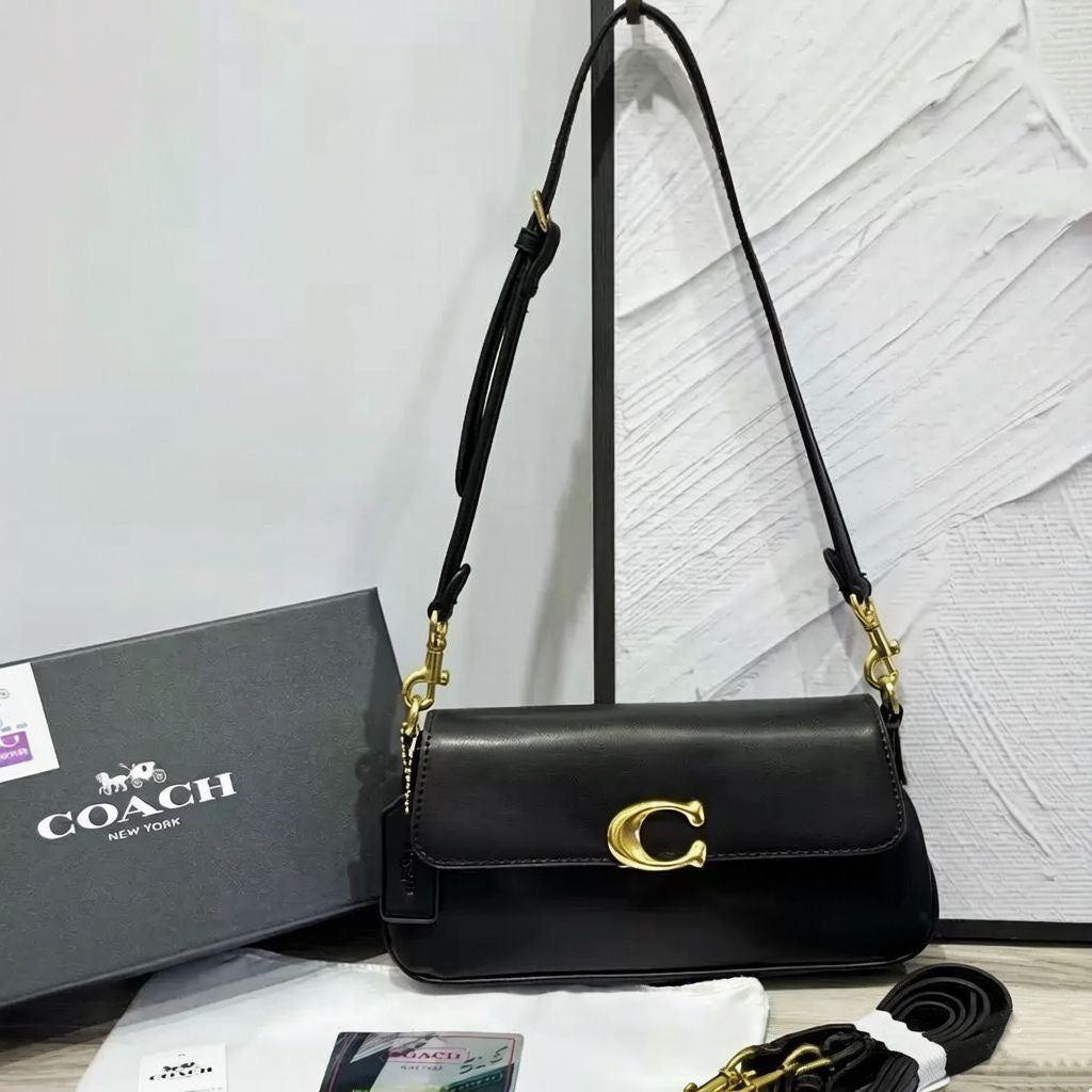Coach Bag | Jet Shoulder Black
