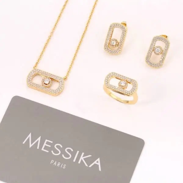 Messika Jewelry | Move Noa Pave Yellow Gold Full Diamonds