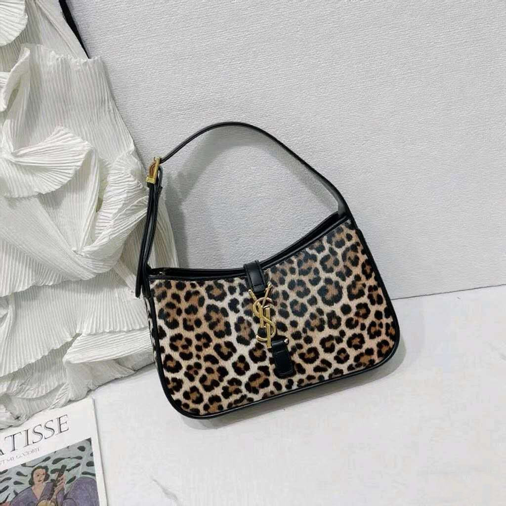 YSL Bag | Le 5 à 7 Leopard-Print