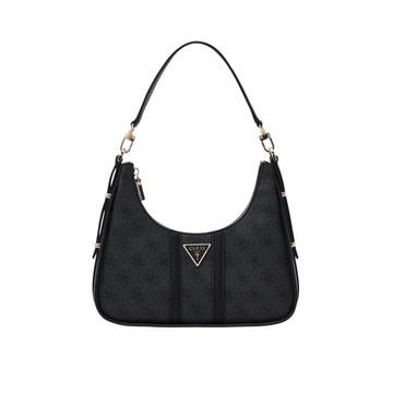 Guess Bag | Noreen Top Zip Shoulder Bag Black