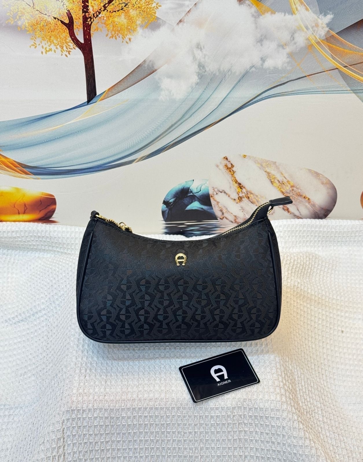Aigner Bag | Leah Icon XS Black
