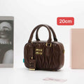 Miu Miu Bag Arcadie Matelassé Leather Bowling