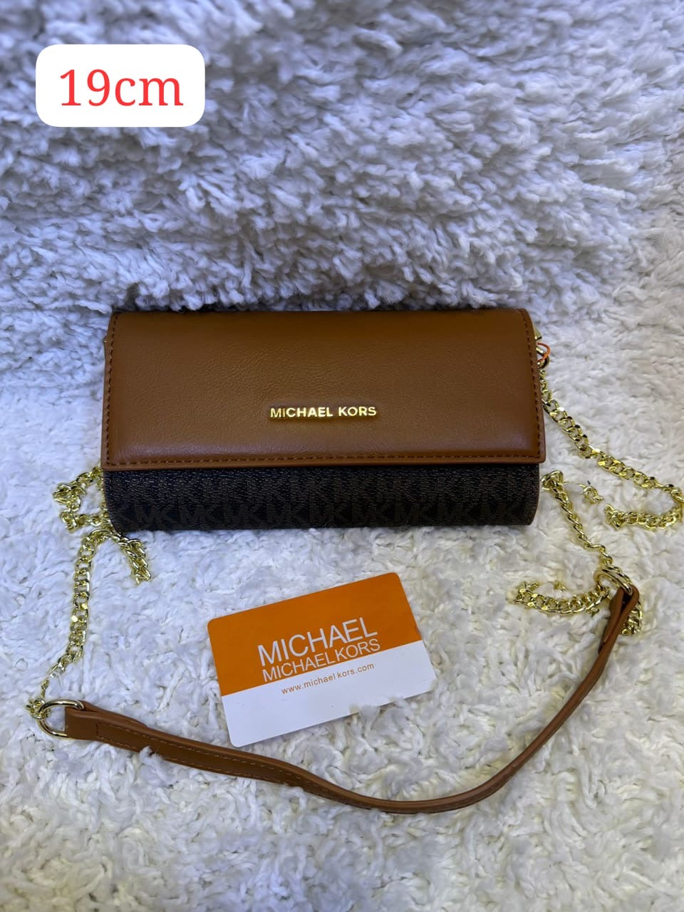 Michael Kors Bag Jet Set Large Convertible Chain Wallet Crossbody