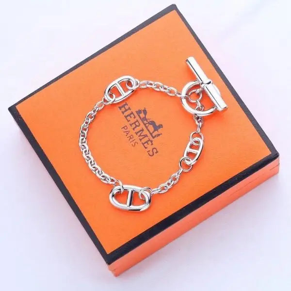 Hermès Jewelry | Chaine Ancre Farandole Bracelet Gold Plain