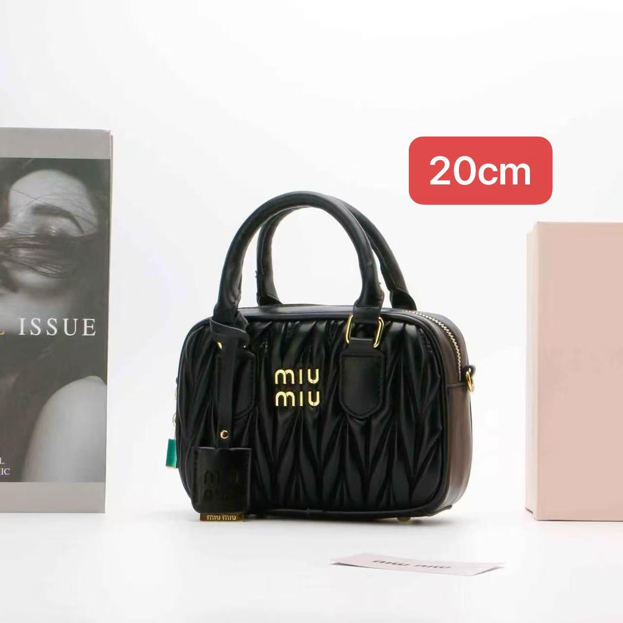 Miu Miu Bag Arcadie Matelassé Nappa Leather