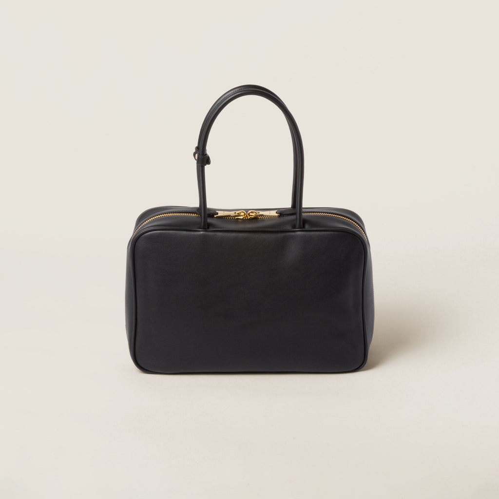 Miu Miu Bag | Leather Beau Bag Black
