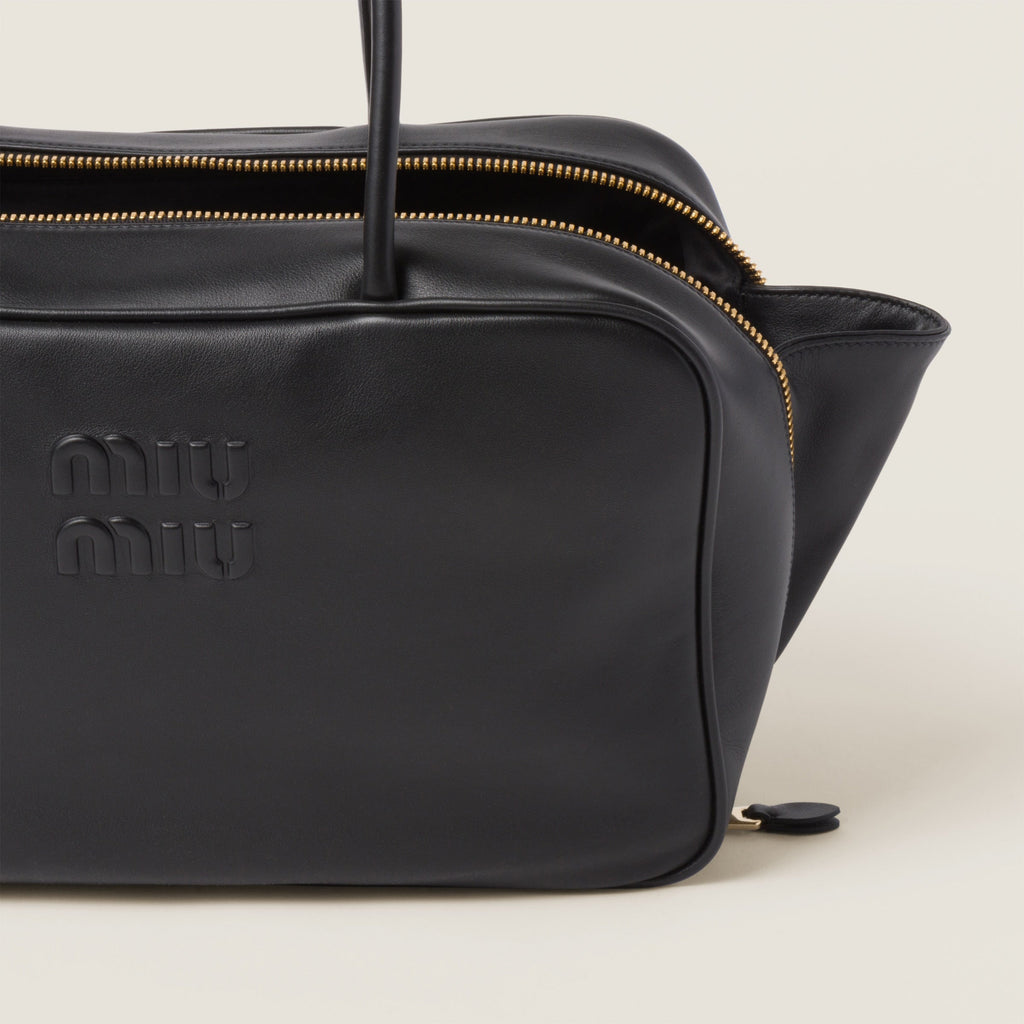 Miu Miu Bag | Leather Beau Bag Black