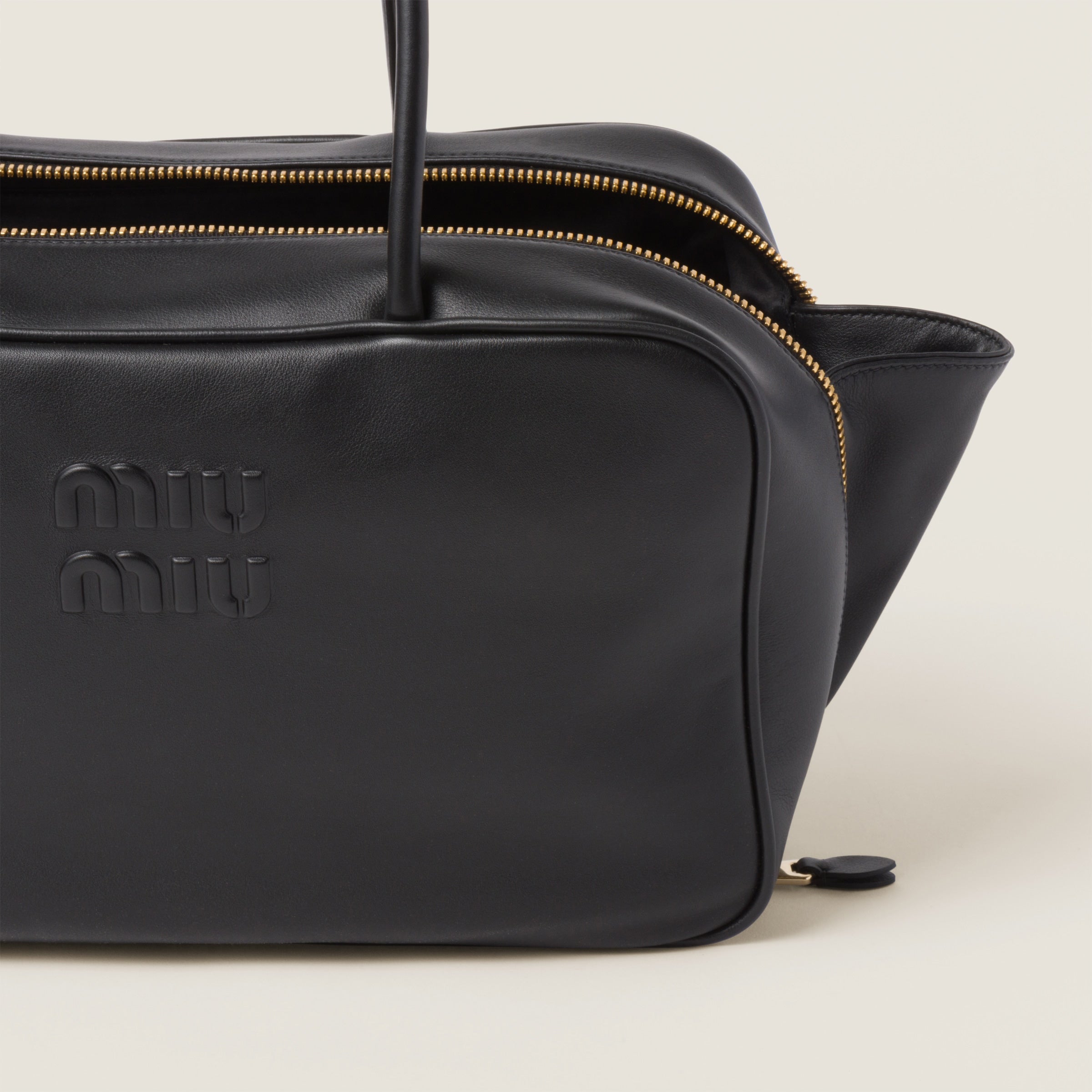 Miu Miu Bag | Leather Beau Bag Black