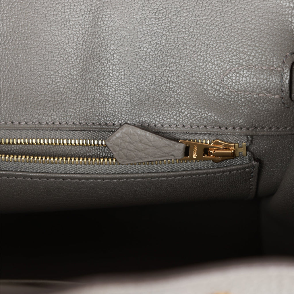 Hermès Bag | Birkin 25 Gris Meyer Togo