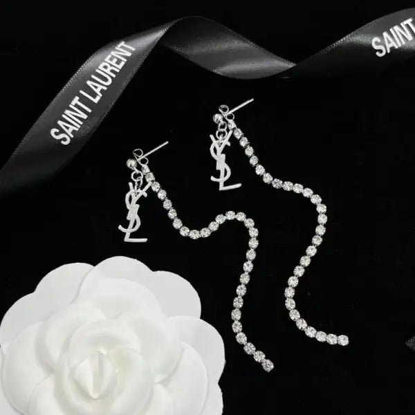 YSL Jewelry | Cassandre Bracelet Silver with Crystals