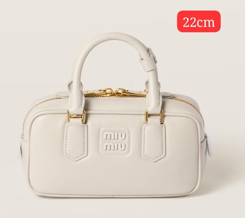 Miu Miu Bag Arcadie Leather White