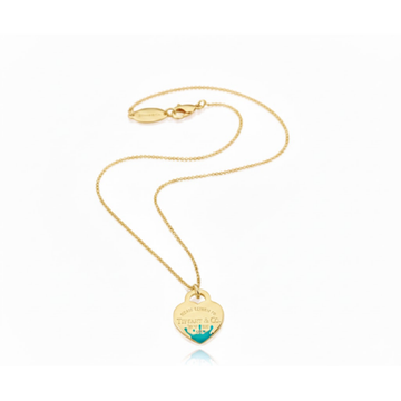 Tiffany & Co Jewelry | Heart Pendant Necklace Gold