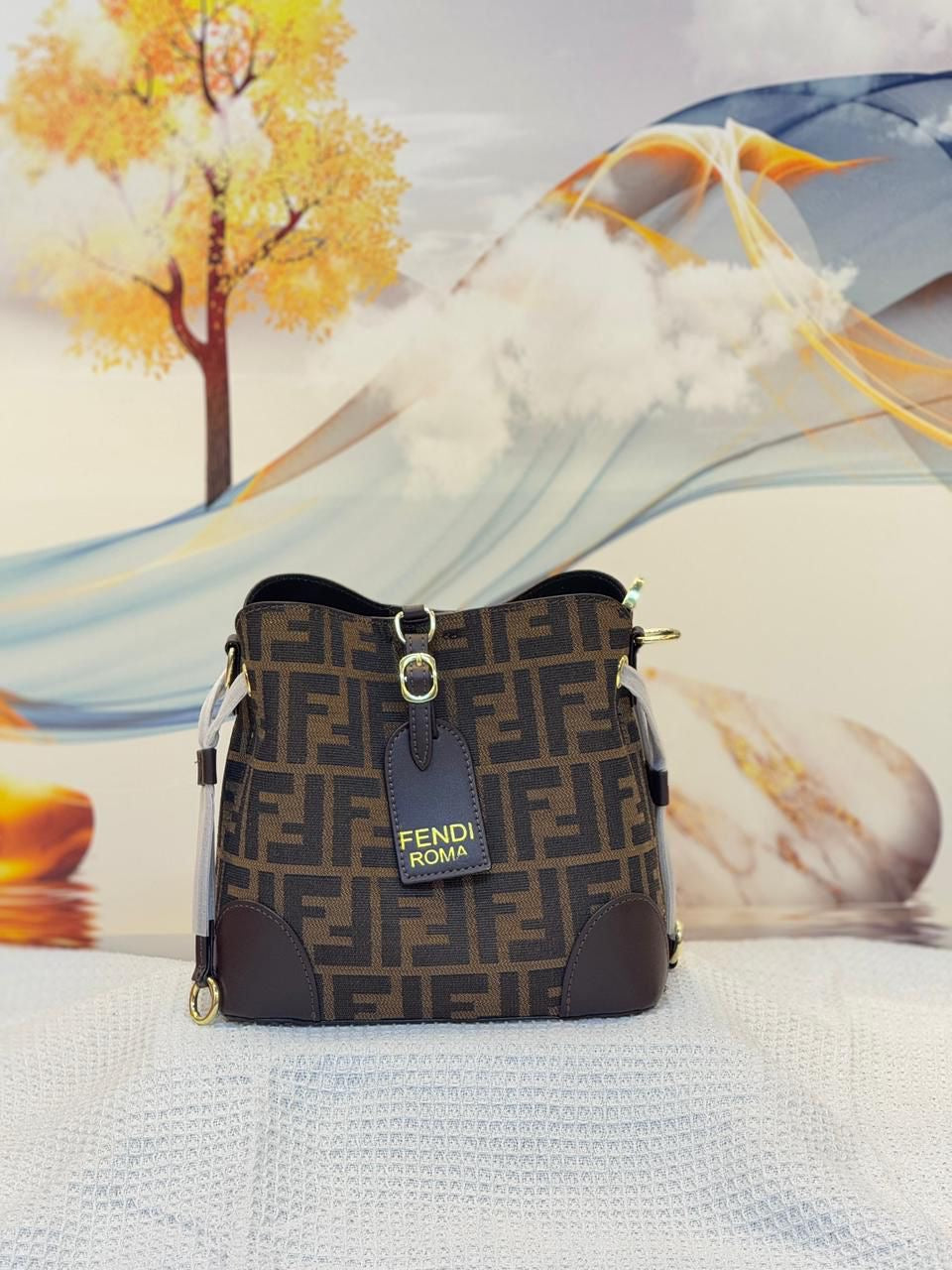 Fendi Bag | Boston 365 Medium Brown Black