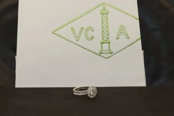 Van Cleef & Arpels Jewelry | Diamond Motif Bracelet and Ring Set