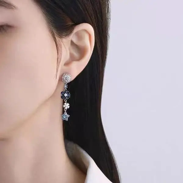 Van Cleef & Arpels Jewelry | Silver Blue Sapphires Diamonds