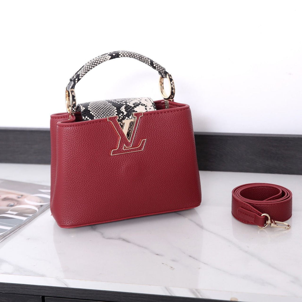 Louis Vuitton Bag | Ćapucines Taurillon Burgundy