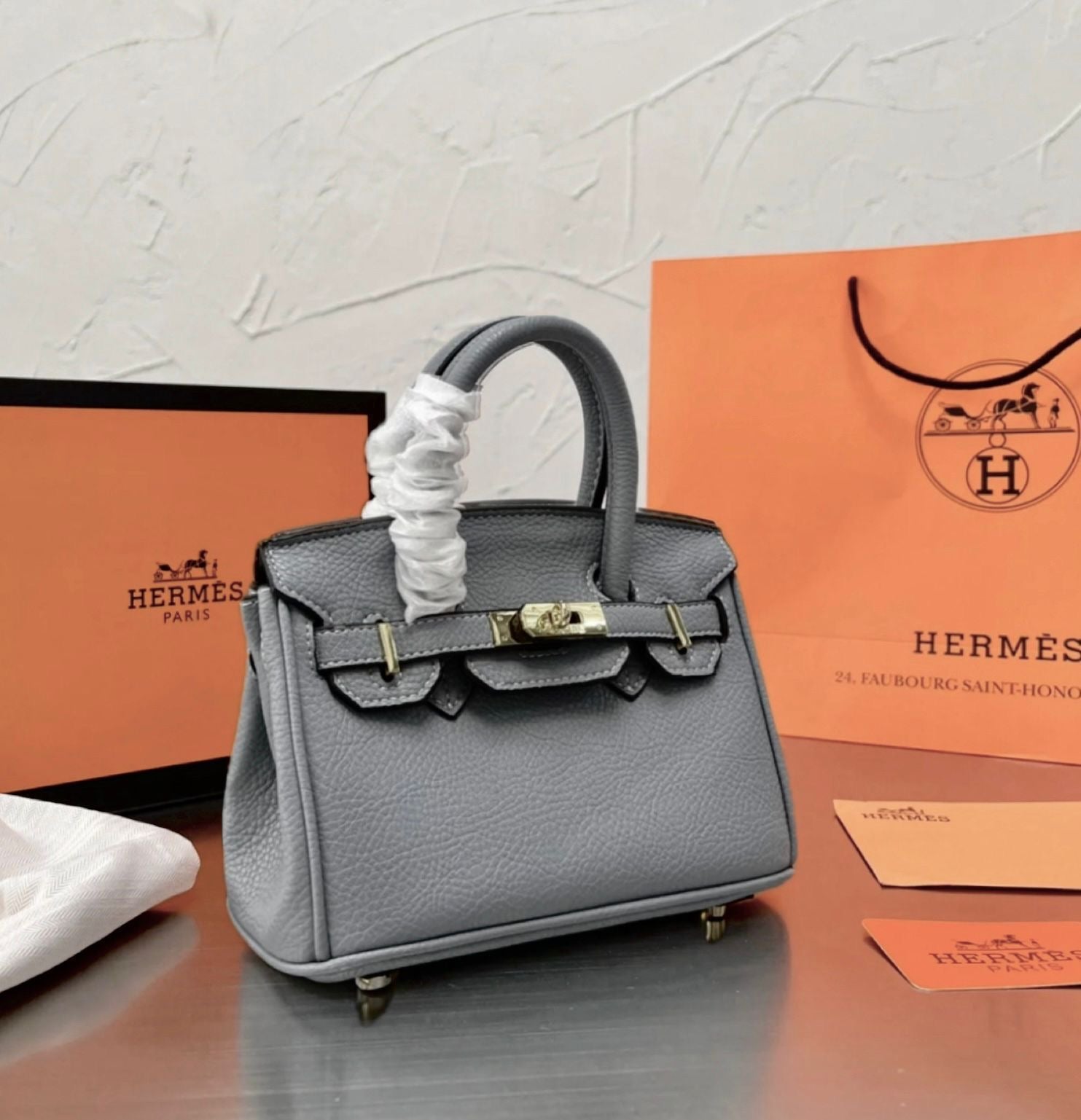 Hermès Bag | Birkin 25 Gris Meyer