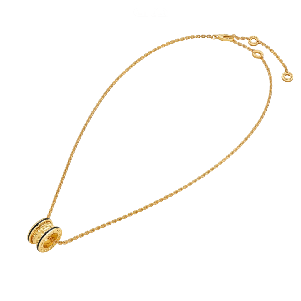 Bvlgari Jewelry | 18K-Yellow Gold B Zero 1 Pendant Studded Necklace