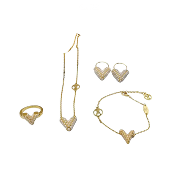 Louis Vuitton Jewelry | Essential V Perle Gold