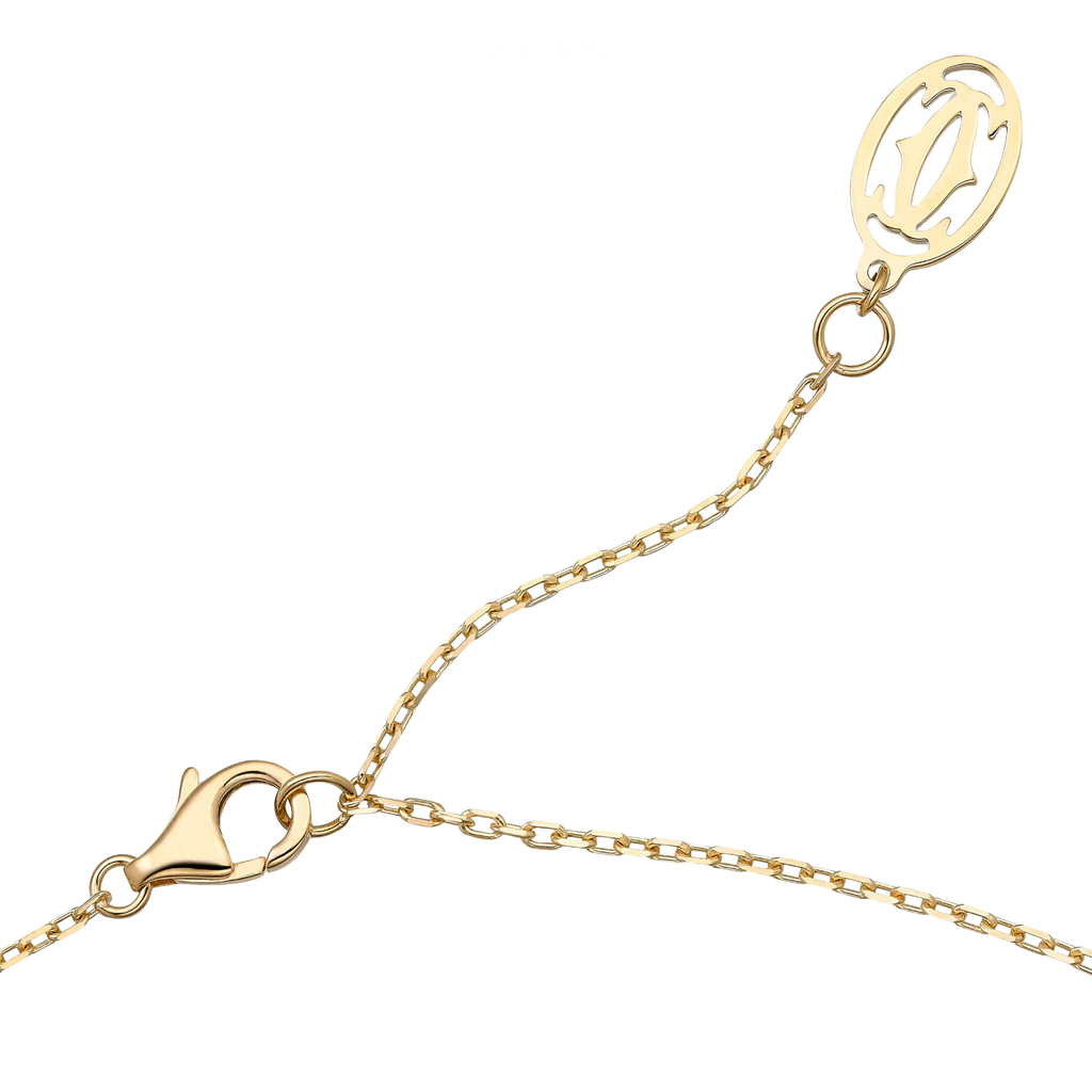 Cartier Jewelry | D Amour Pendant 18K-Gold Necklace Single Round Brilliant Cut-Diamond