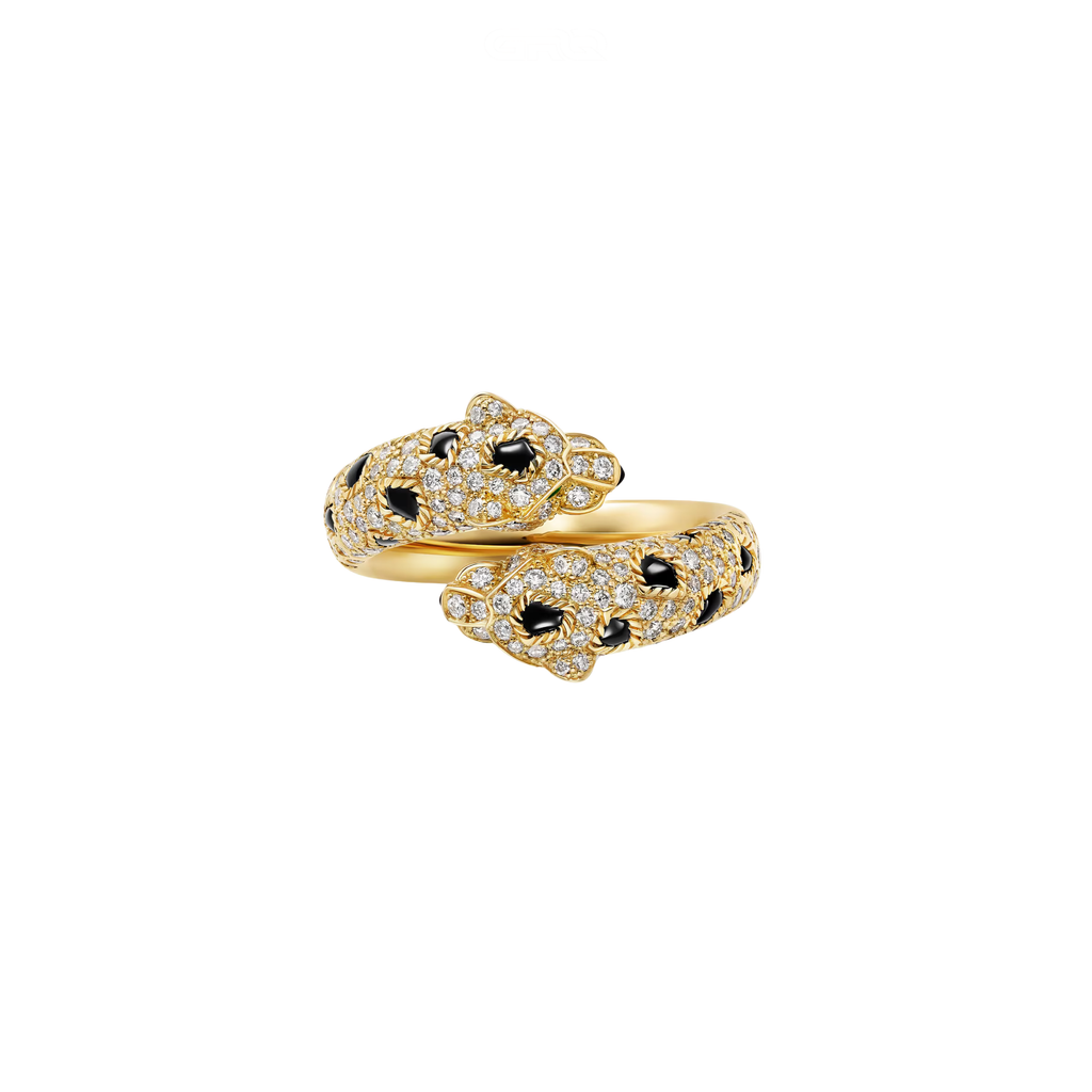 Cartier Jewelry | Panthere De Cartier Ring Semi Paved