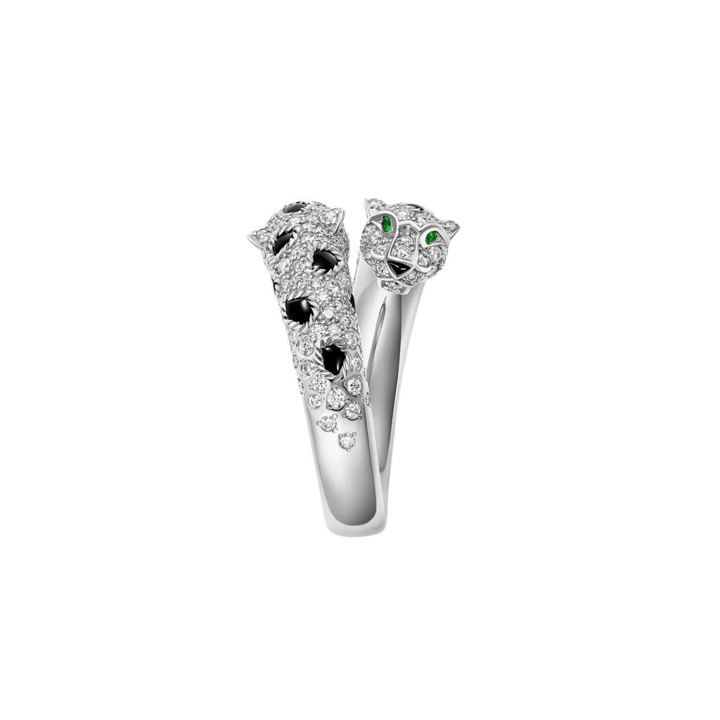 Cartier Jewelry | Panthere De Cartier Ring Semi Paved