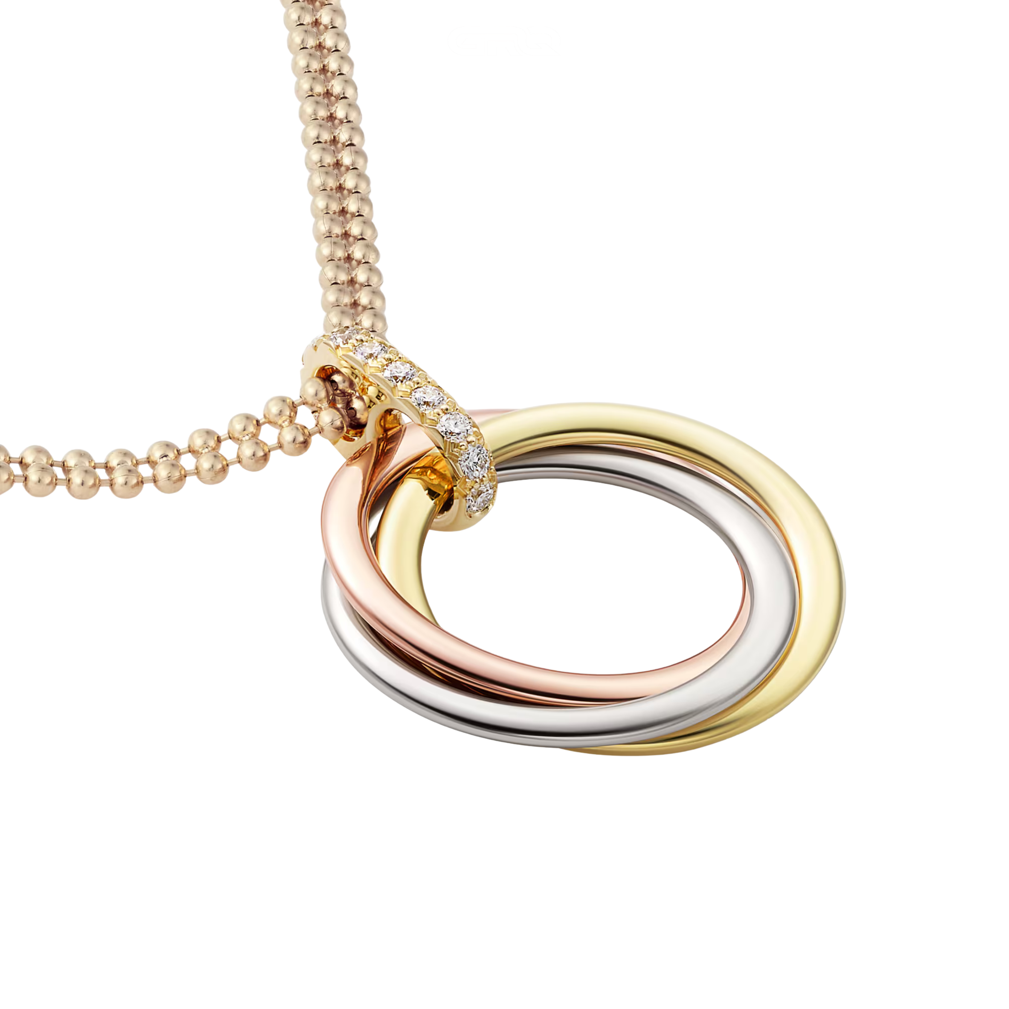 Cartier Jewelry | Trinity Pendant Diamonds Necklace