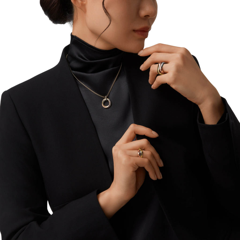 Cartier Jewelry | Trinity Pendant Diamonds Necklace