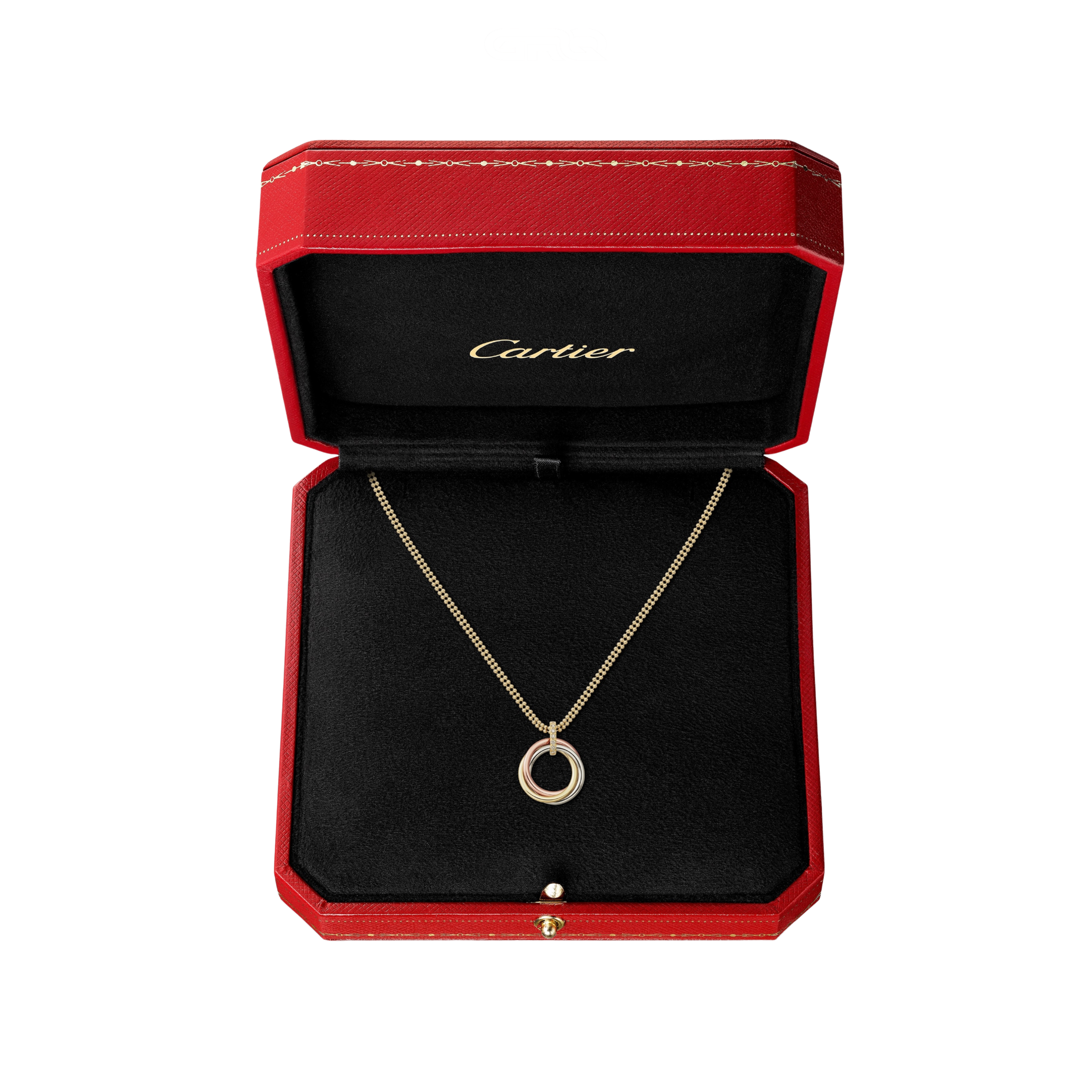 Cartier Jewelry | Trinity Pendant Diamonds Necklace