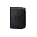 Cartier Wallet | Black Leather Red Interior