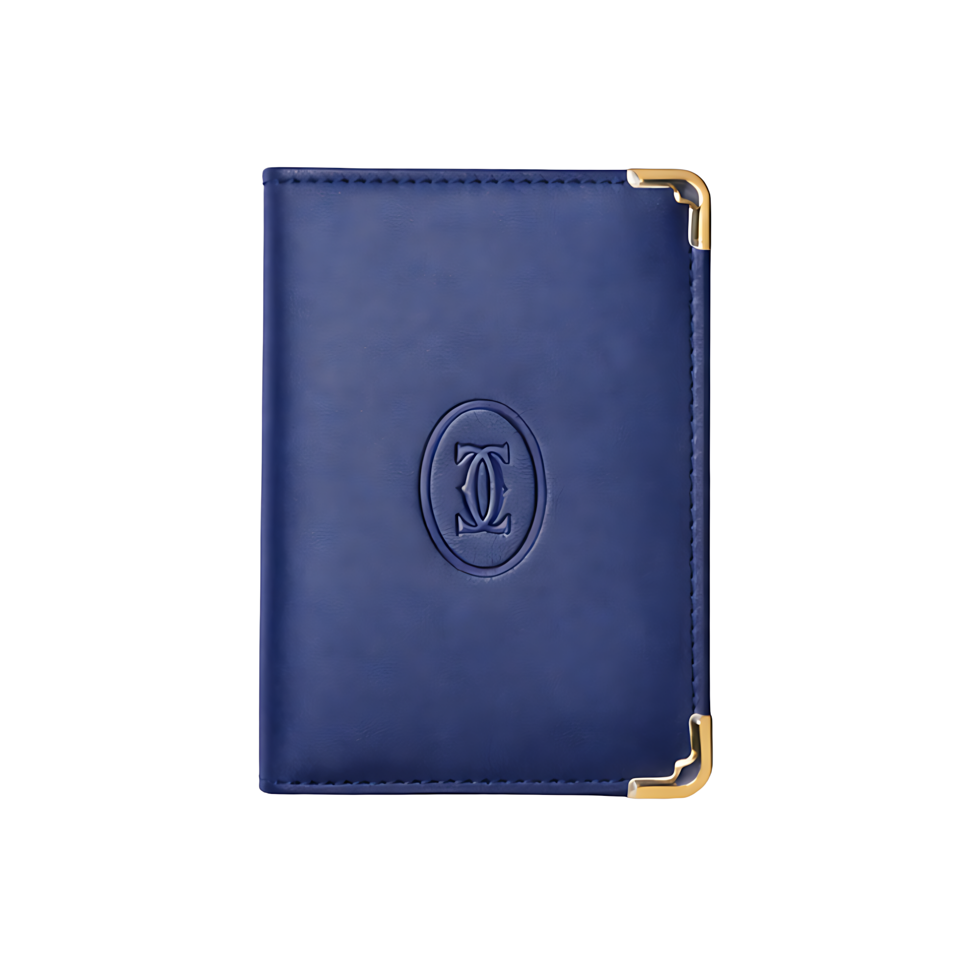 Cartier Wallet | Navy Blue Leather