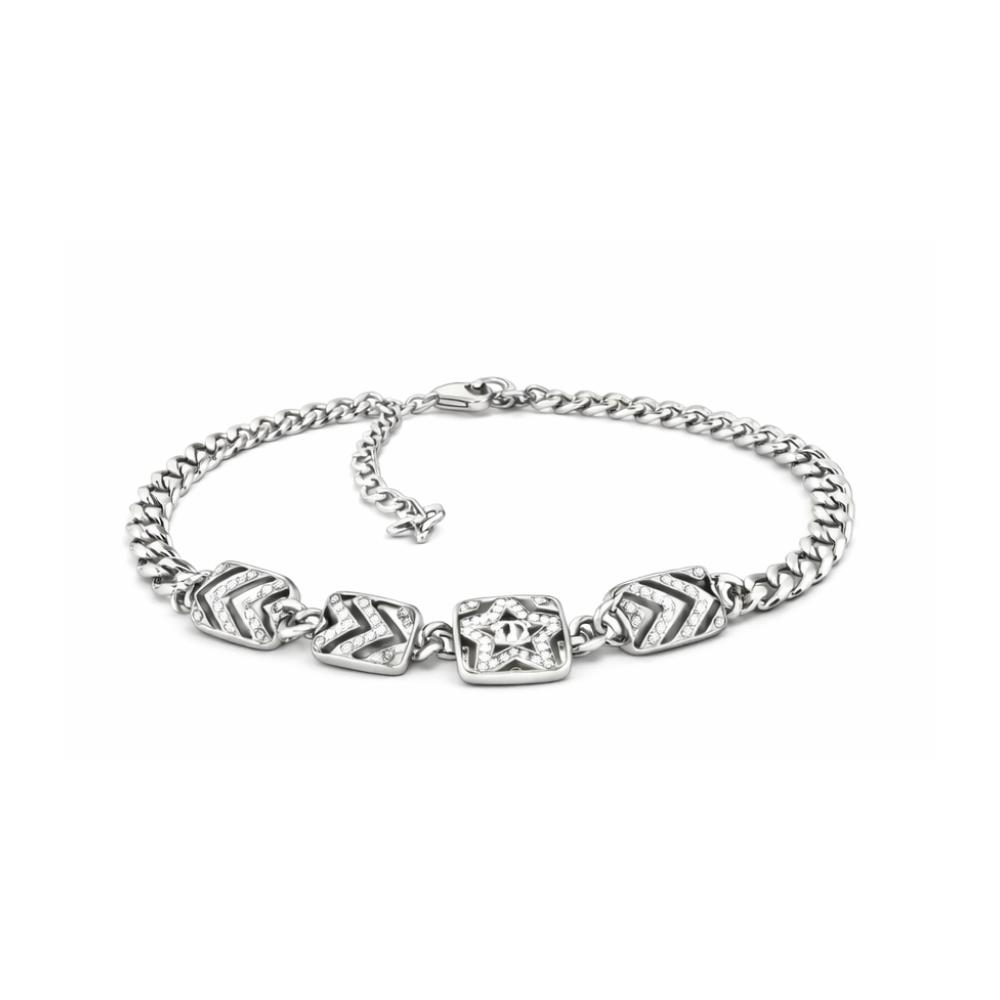 Chanel Jewelry | CC Logo Star Pendant Necklace Earrings Set